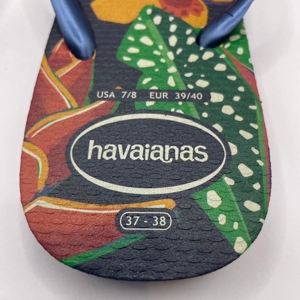 SLPR0048 |W's 7/8 | Havaianas Tropical Aviary Luxe flip flops / sandals - Picture 4 of 7